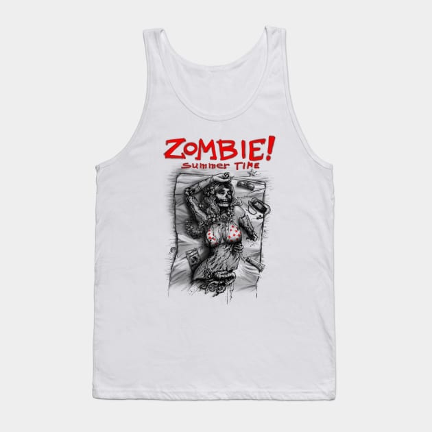 Zombie Tank Top by bohater13